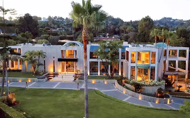 3亿元庄园别墅,现代建筑设计的典范,滨水园林别墅庭院,高端装修设计