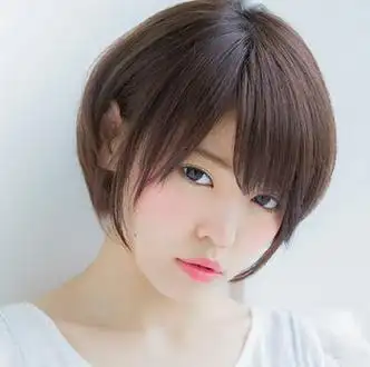 圆脸女生魅力波波头发型 时尚可爱有魅力