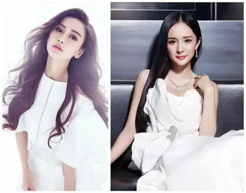 28岁的杨颖和30岁的杨幂撞衫,网友直呼:简直美的不敢看!