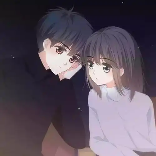 动漫情头情侣头像双人头二次元