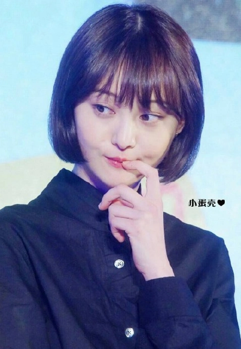 郑爽短发发型图片2016郑爽短发照片大全集最新版