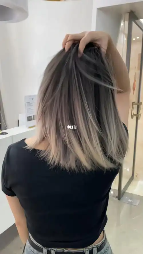 深圳染发 |漂染过后黑头发长出来这样染!又a又飒的巴黎画染!