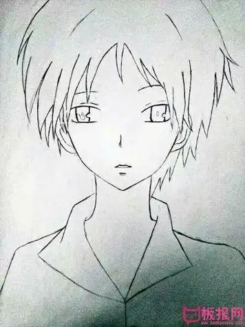 怎么画初中生简笔画