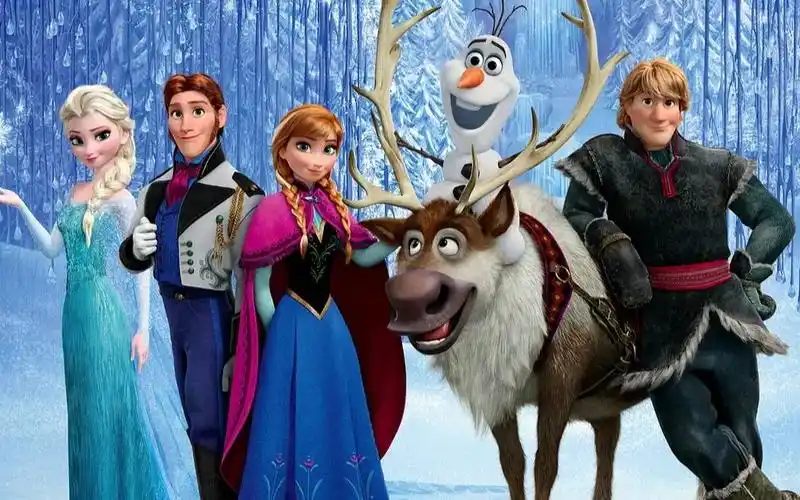 冰雪奇缘动画电影你看过吗?拥有魔法的姐妹你喜欢吗?