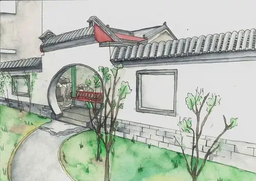 《画景》15中动班"风景写生"课程期末作业