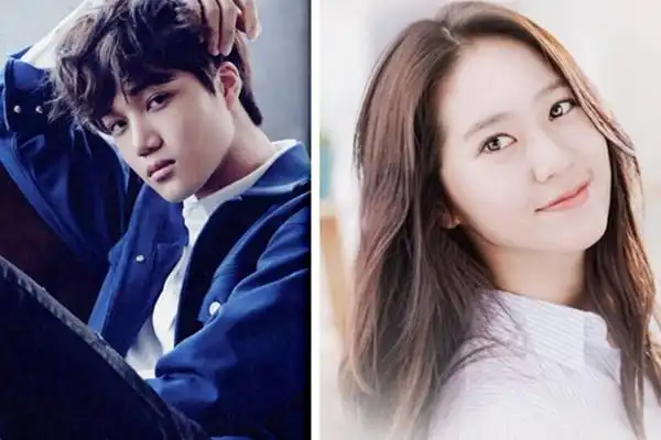 【图】exo kai图片大全 与郑秀晶往日合拍写真亲密浪漫