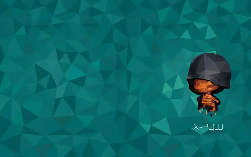 pow,潮酷公仔,静物,摆件,衍生品,设计,三维,设计,简约,骷髅x-pow壁纸