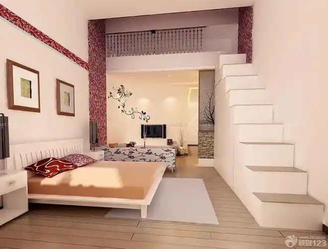 老房40平米小户型一室一厅跃层装修设计效果图