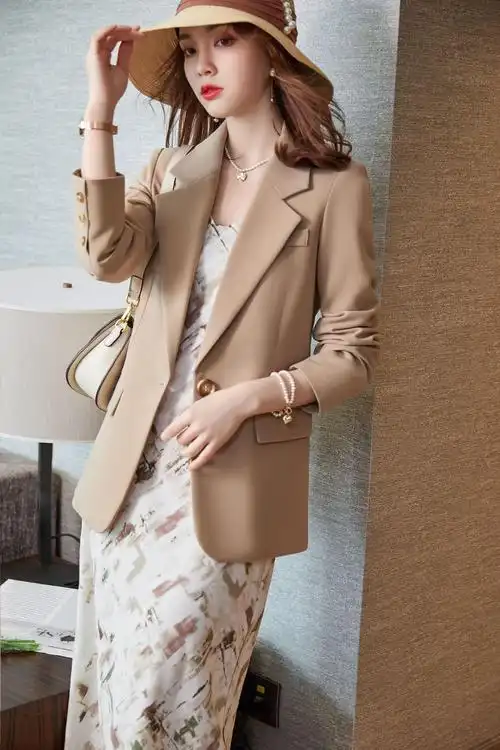 高端职业套装女总裁气质商务西装ol时尚名媛风西服工作套装