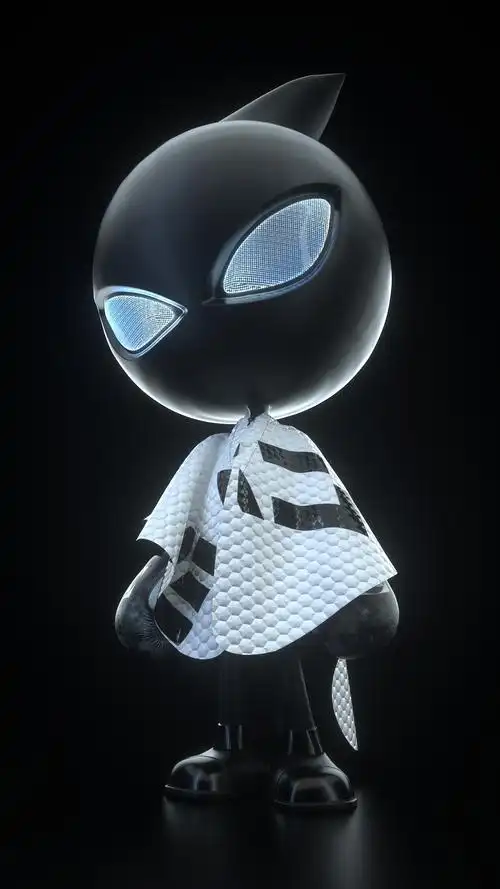 元气森林外星人ip形象建模