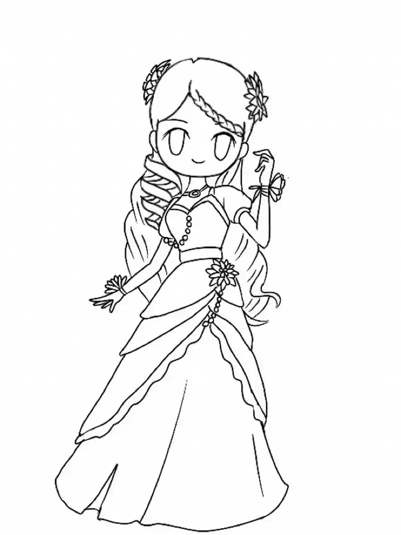 简笔画教程7515你喜欢的叶罗丽灵公主