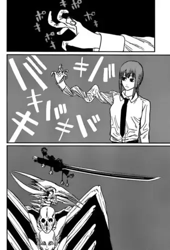 暗之恶魔电锯人藤本树漫画原画chainsawman