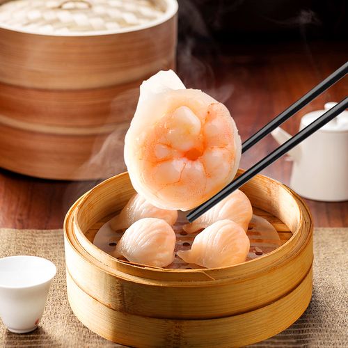 稻香虾饺皇港式新鲜到家虾饺单包装128g冷冻广式点心早餐半成品