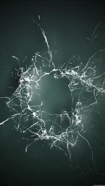 三星手机壁纸【1440x2560】3d 破碎 屏幕 玻璃 碎屏
