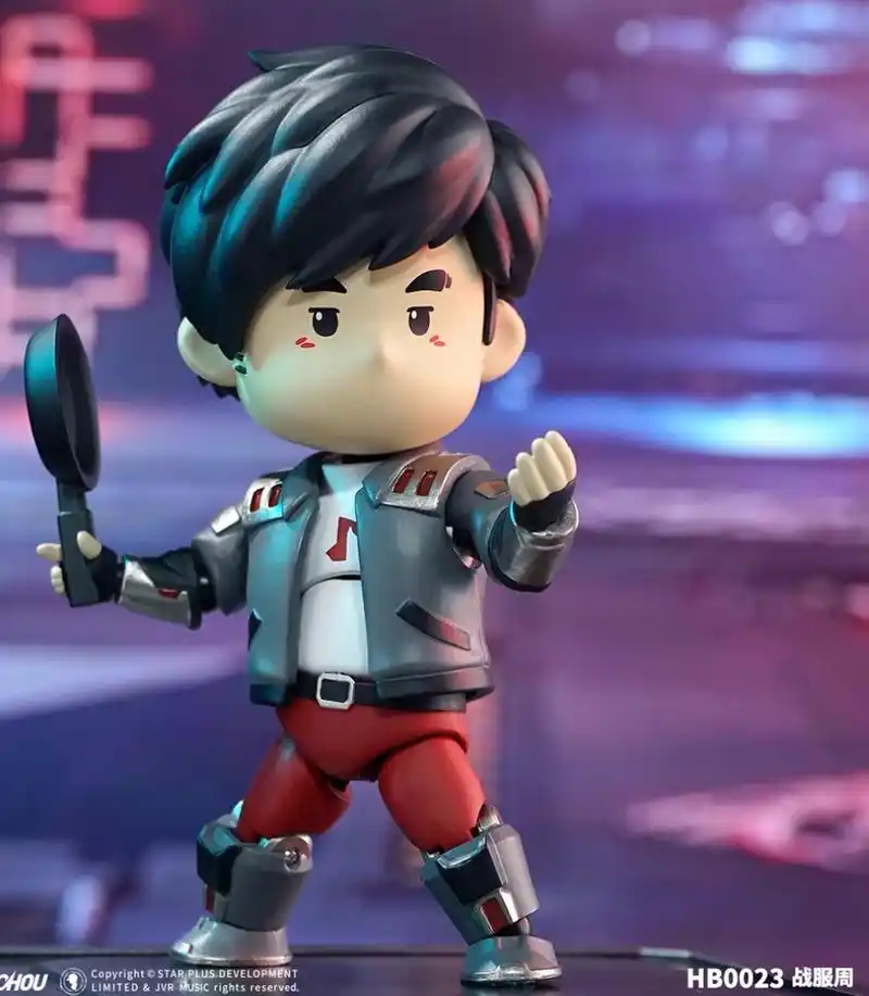 周同学周董周杰伦二次元可动人偶玩具手办国创机甲模型!