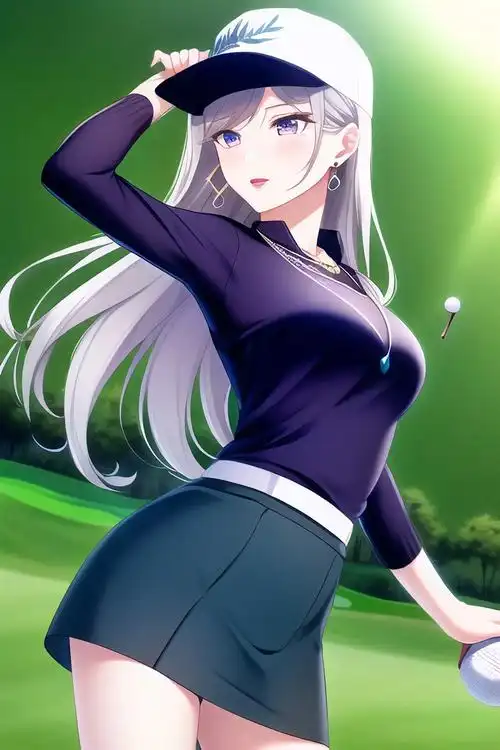 高尔夫美女,要一起运动吗?@dou 小助手 #二次元 #动漫 - 抖音