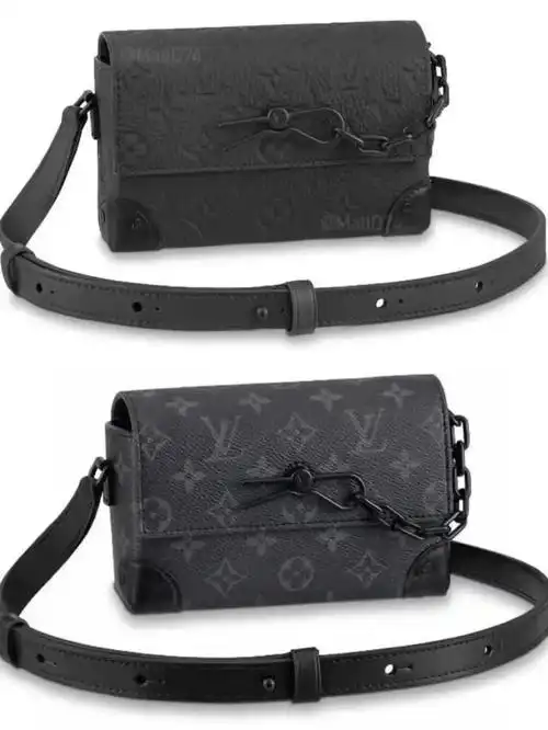 黑武士 lv新款邮差包系列steame 男士佳品
