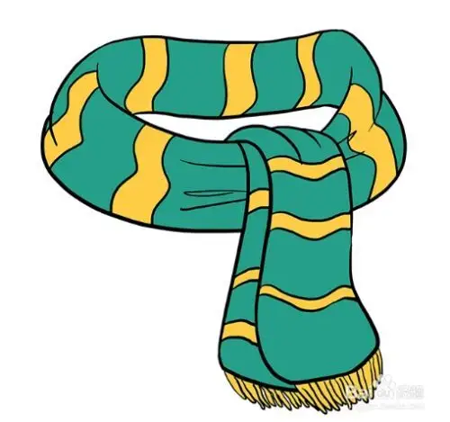 羊绒围巾怎么画好看