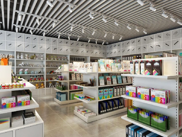 这是彩萱文具店内的效果图!