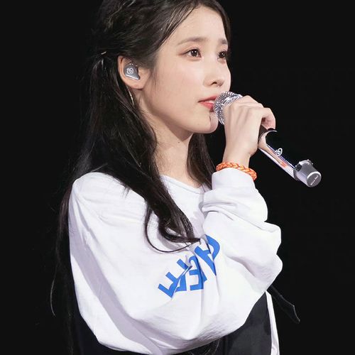 李知恩iu the golden hour演唱会私服同款卫衣服宽松圆领