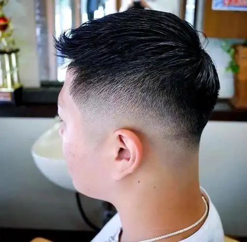 时尚新选择:铲青渐变发型引领潮流