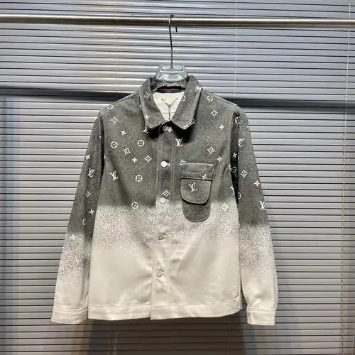 lv渐变星空牛仔外套