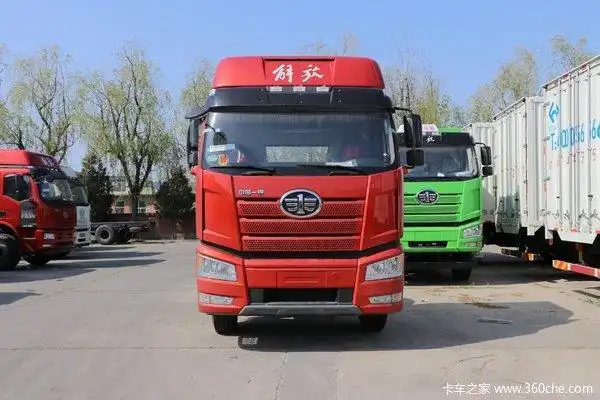 一汽解放新j6p重卡320马力6x294米栏板载货车国六