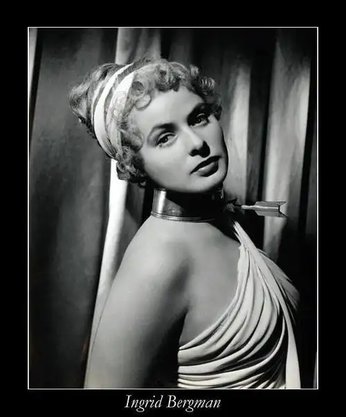 英格丽·褒曼 3次获得奥斯卡最佳女主角,她的美抽象为清高,卓绝和免俗