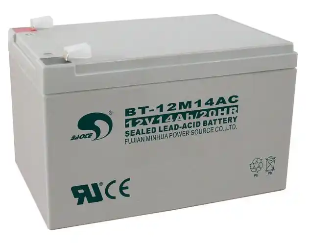 赛特bt-12m14ac铅酸蓄电池12v14ah电梯楼宇门禁消防主机12伏a电瓶
