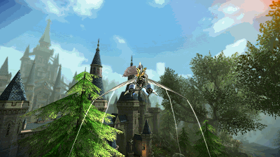 飞龙在天亚丁城游戏画面武侠炫酷gif动图_动态图_表情包下载_soogif