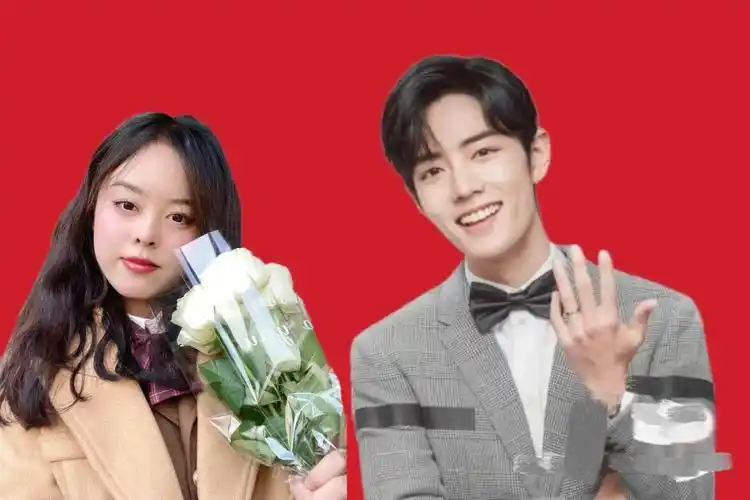 和肖战的婚纱照