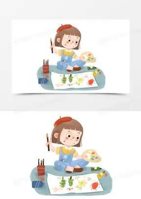 画画元素图片素材