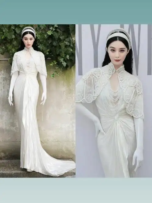 范冰冰巴黎高定时装周造型合集