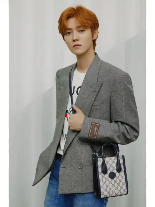 鹿晗ingucci古驰代言人都绝对的帅