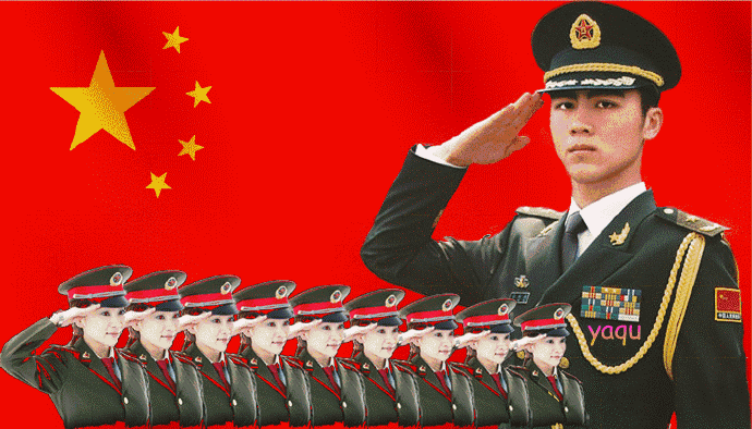 顽童作品《颂八一》