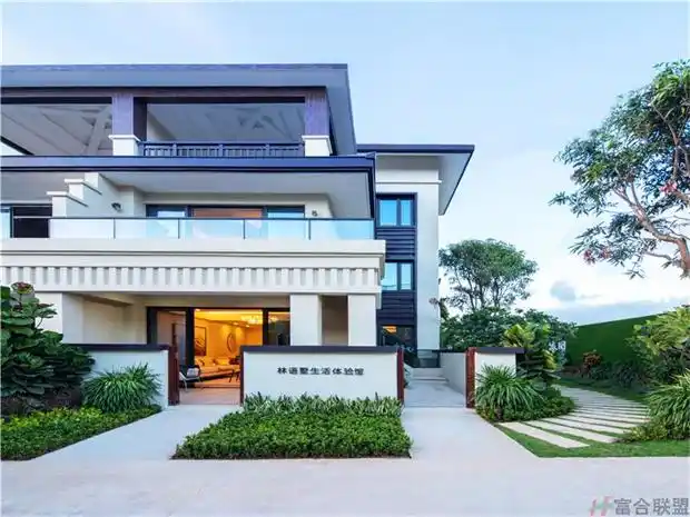 海南臻园在售洋房,别墅,建面103-138㎡,均价18500元/㎡