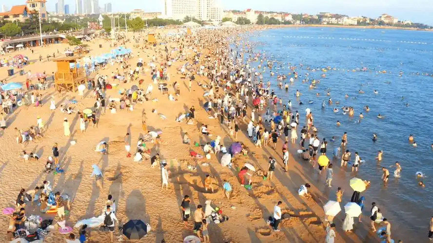 青岛第一海水浴场将于6月1日正式开放