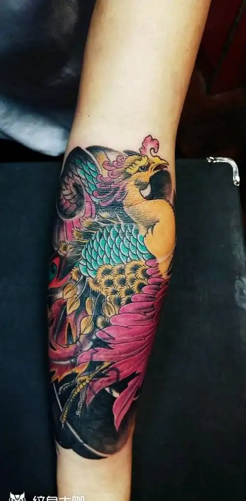 凤凰纹身图片