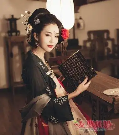 淑女发型 >> 古代妃子简单发髻制作过程 古代美女的发髻古代的盘发