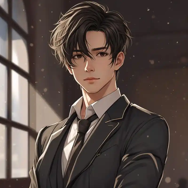 今天给大家带来一组超帅的动漫男生头像,身着西装,散发着成熟与魅力!