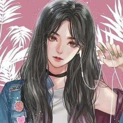 抖音网红动漫情侣头像,卡通头像图片-回车桌面