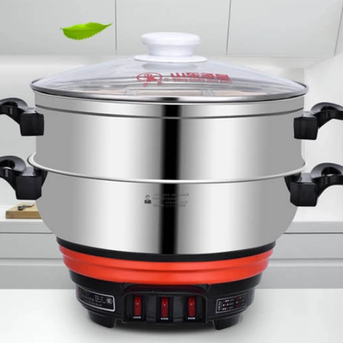 山东多星锅品牌正品电热锅淄博原厂