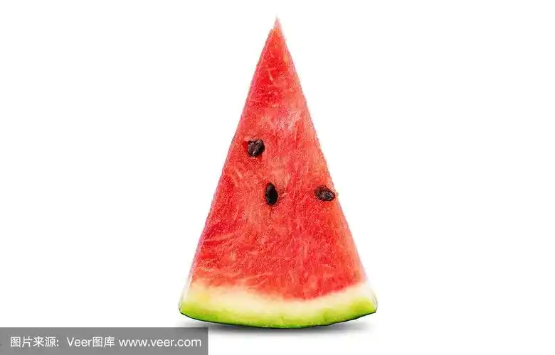 熟透西瓜的三角形块