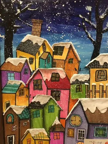 山东美术馆儿童画展