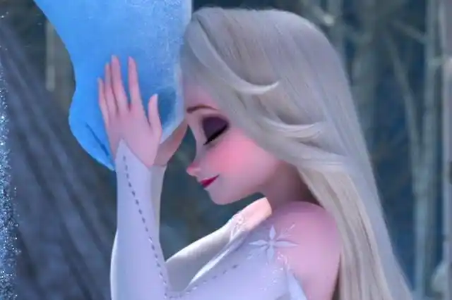 艾莎公主的40万根头发特效算是遇到对手了斗罗大陆这制作太赞了