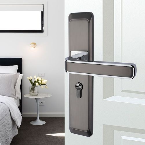 室内静音门锁 锌合金房门锁 简约卧室锁  通用型门锁 高档木门锁