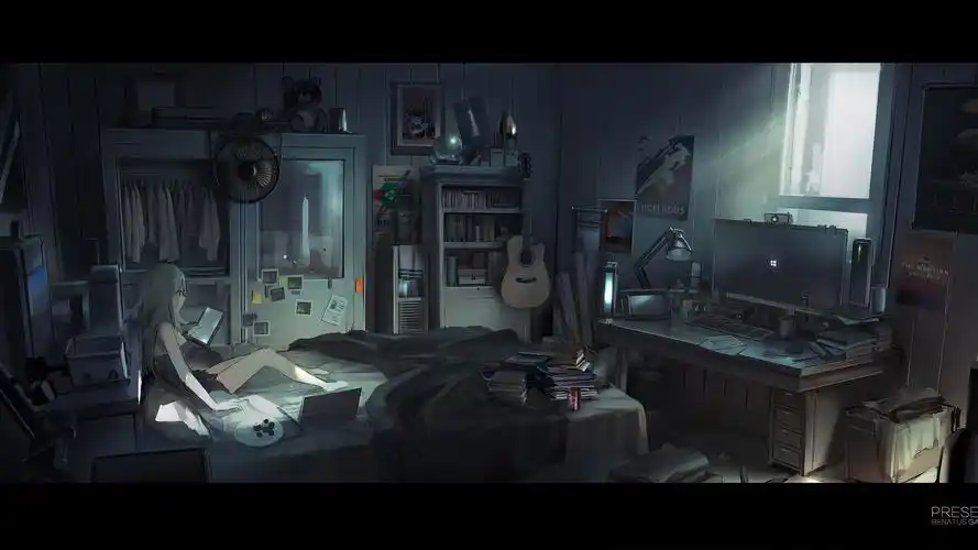 动漫 插画 唯美 少女壁纸【206】