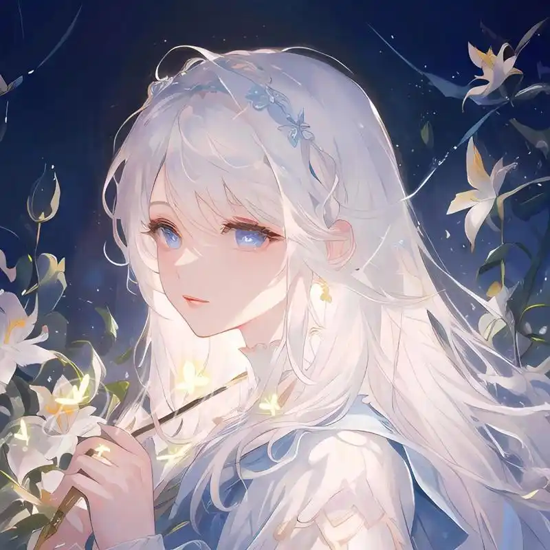 动漫闺蜜头像78 独一无二|好看绝美高冷一对     由无界ai生成