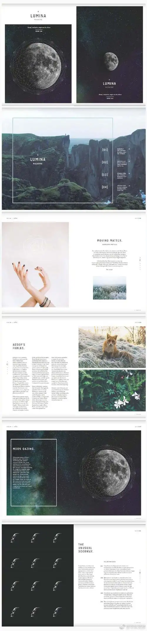 杂志图文排版设计