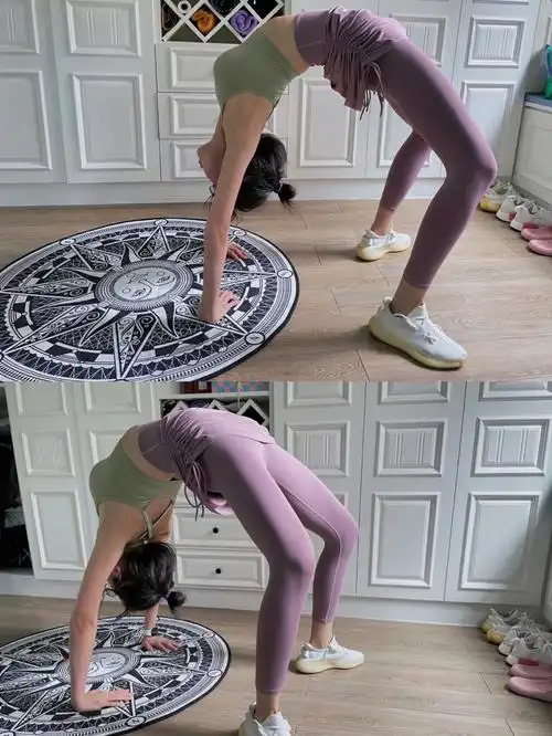 з」∠)_#减肥  #健身 #下腰  #瑜伽